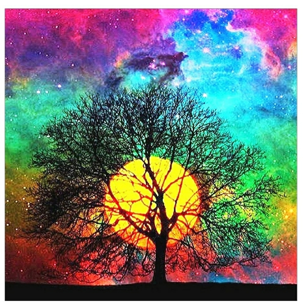 Diamond 💎 Painting 🎨 Kit-Full Moon